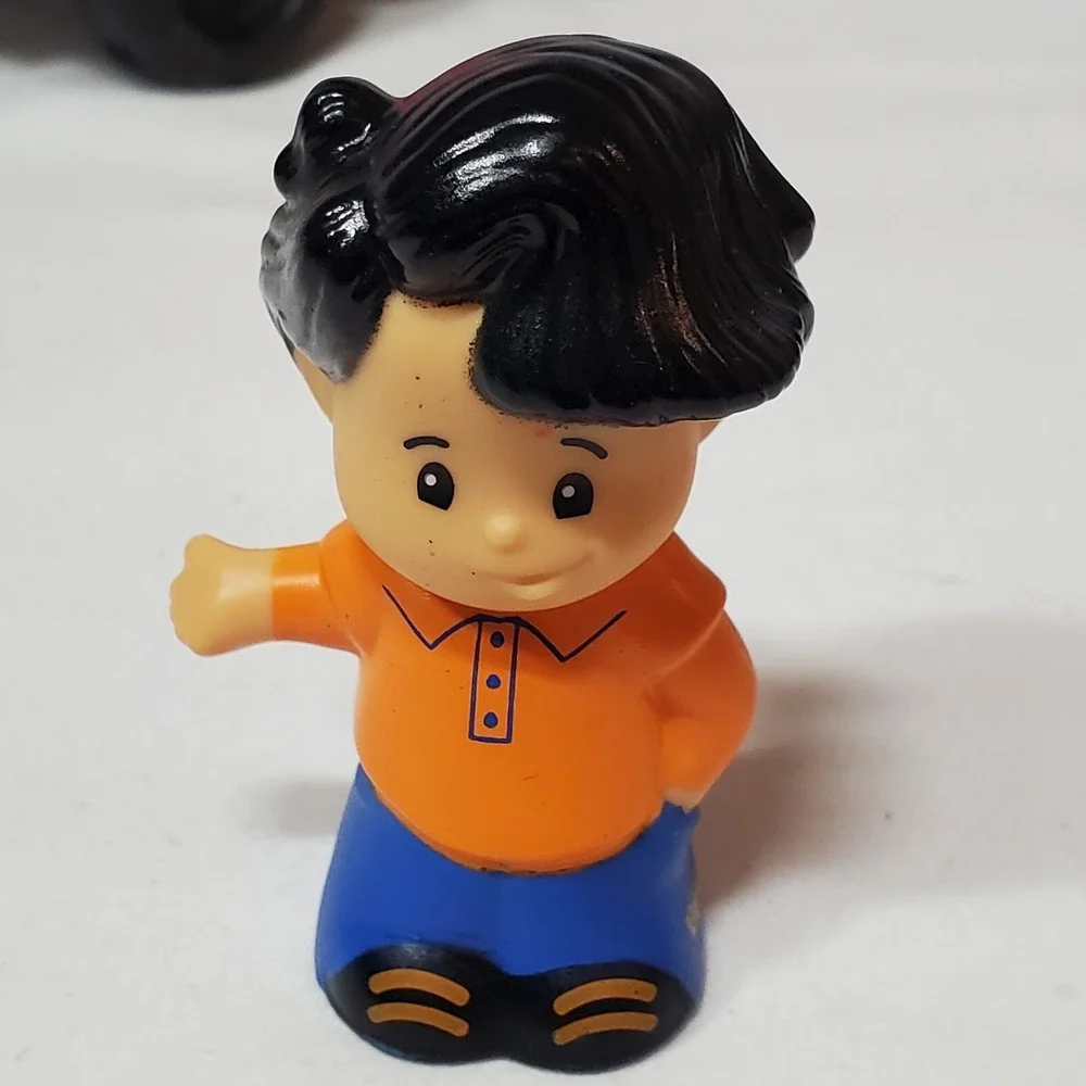 Fisher Price Little People Help a Friend Orange Pick Up Truck ATV Off Road 2017